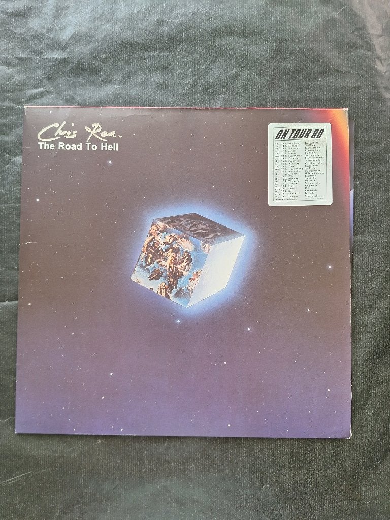 CHRIS REA "The Road to Hell" poprock LP (1989) Topstaat!, LP, Ophalen of Verzenden, Zo goed als nieuw, Poprock