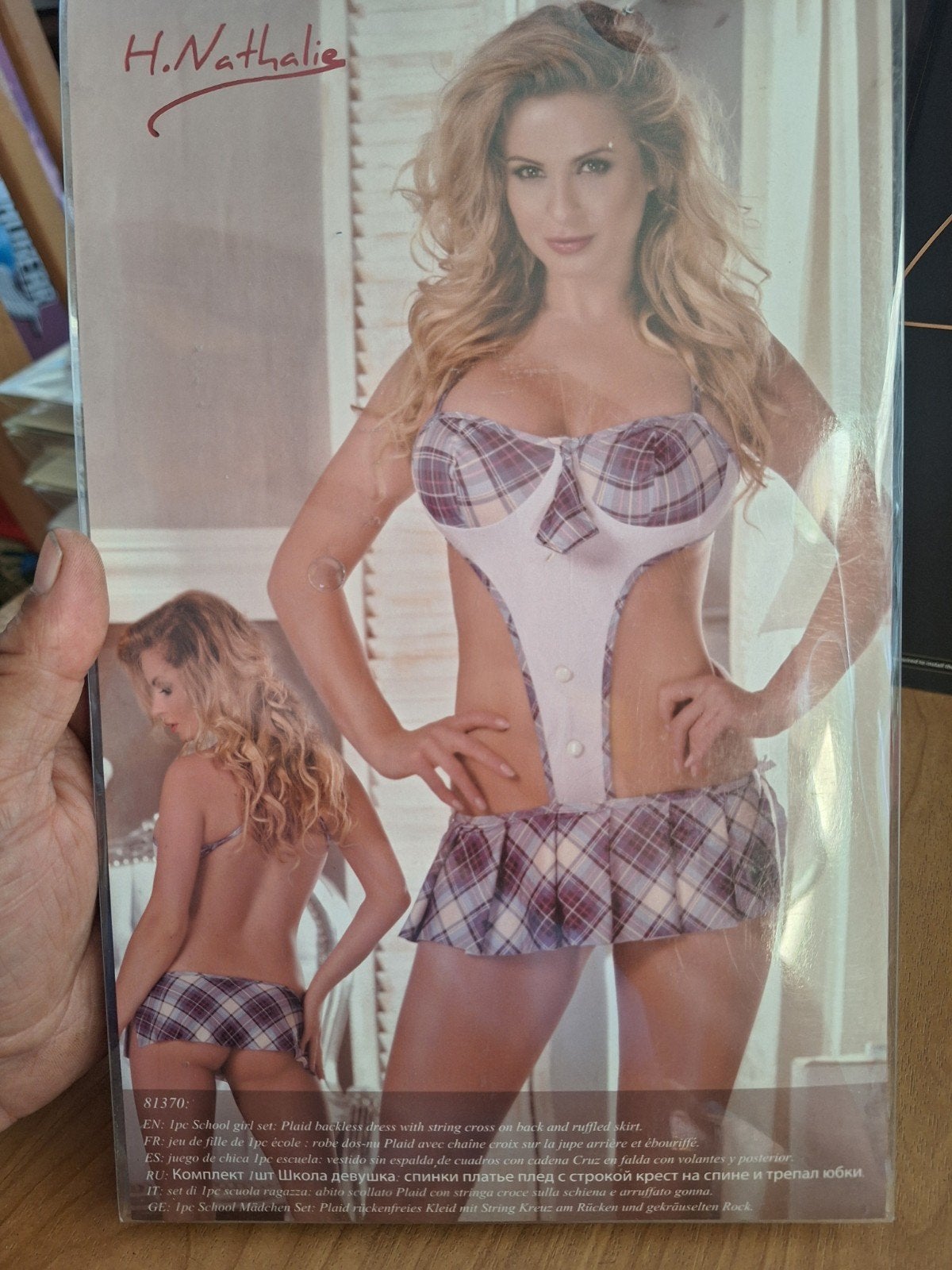 H&Nathalie,1 pc schoolmeisjesset, Kleding | Dames, Ondergoed en Lingerie, H&nathalie, Ophalen of Verzenden, Meerkleurig, Overige typen