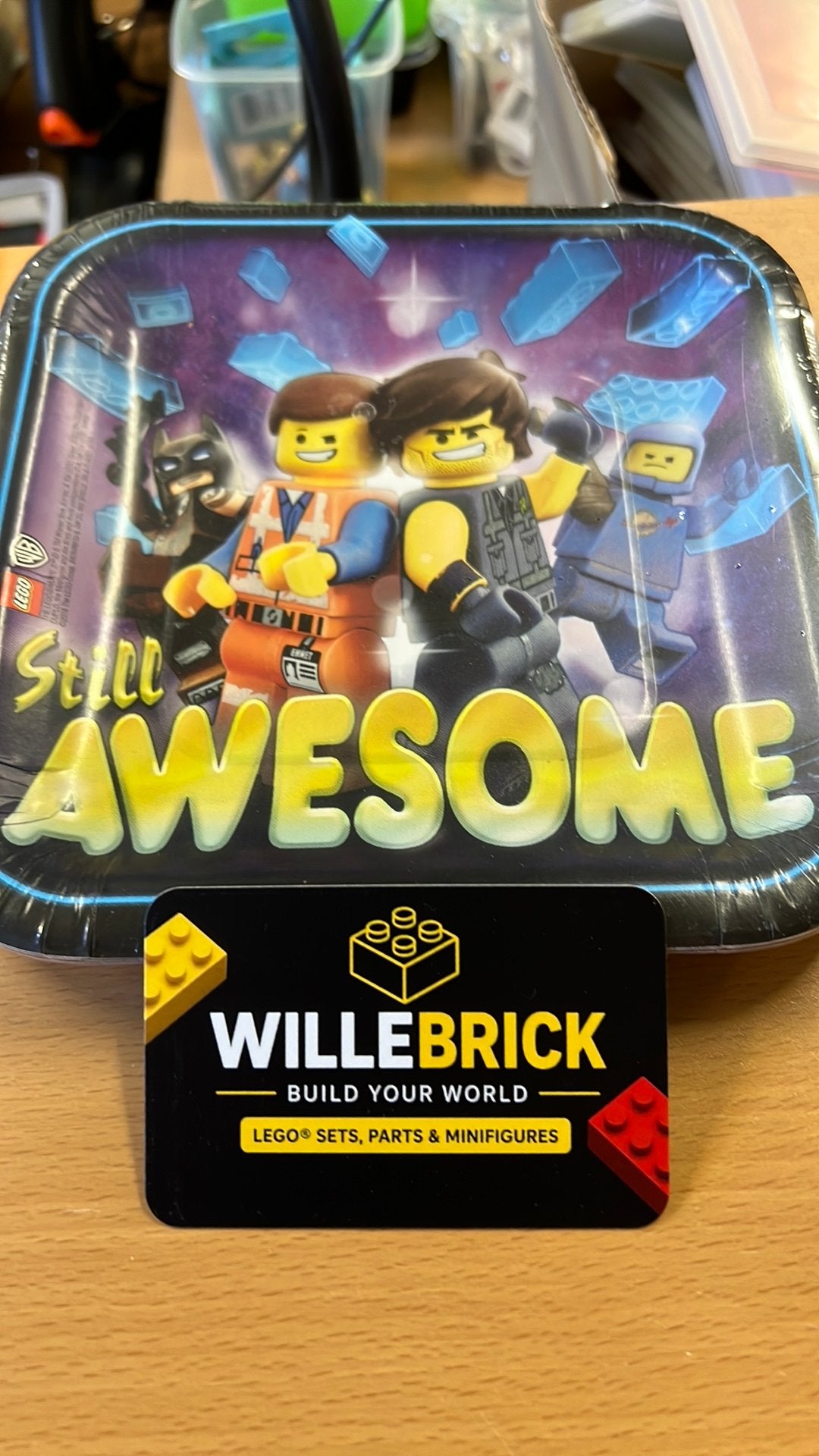 Kartonnen bord LEGO(r) the LEGO movie(r) nieuw, Ophalen of Verzenden, Nieuw