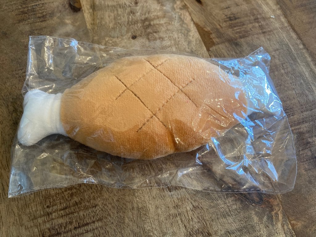 Zacht hondenspeeltje kippenbout met pieper, Ophalen of Verzenden, Nieuw, Piepspeelgoed