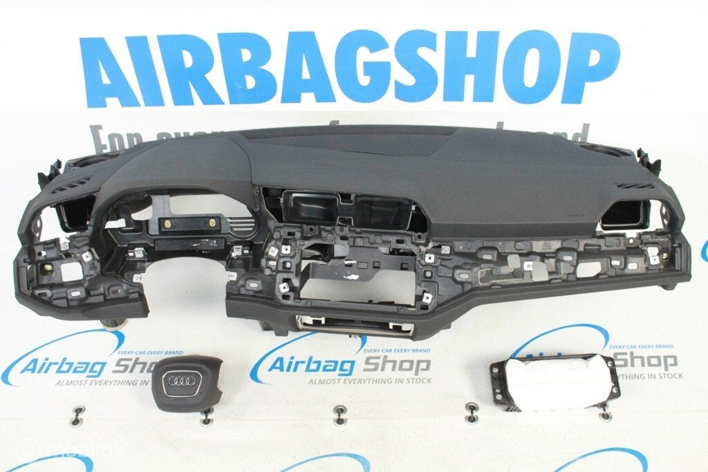 Airbag kit Tableau de bord 4 branche noir Audi Q3 F3, Enlèvement ou Envoi, Utilisé