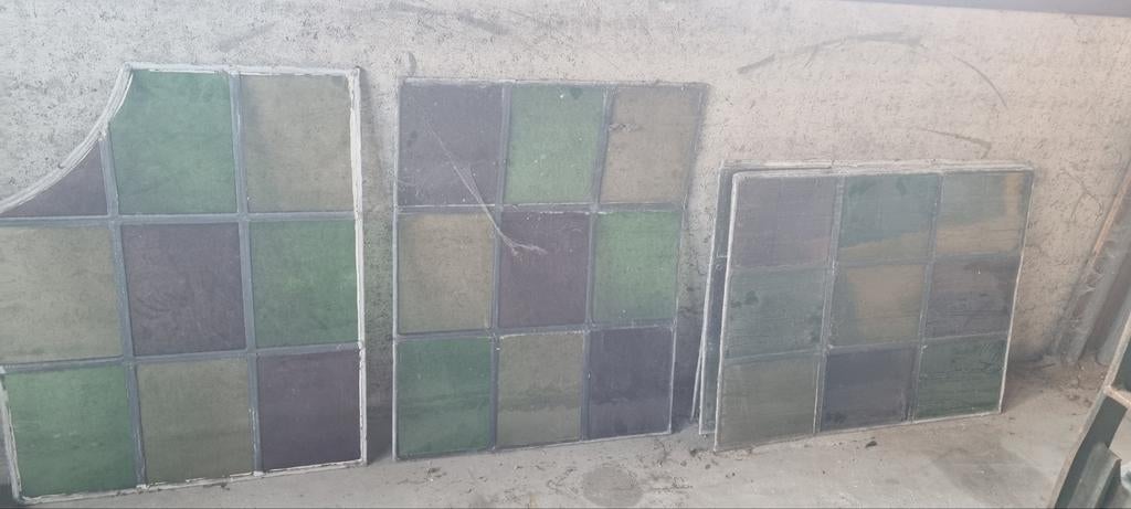 Glas in lood, Ophalen, Glas in lood
