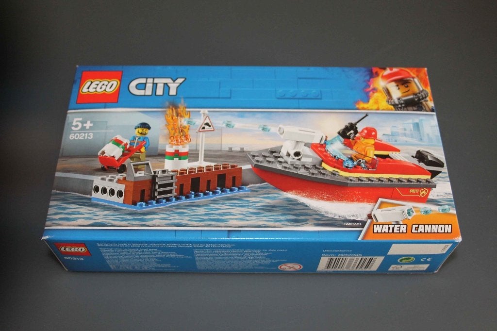 LEGO City 60213 Brand aan de kade, Neuf, City, Enlèvement ou Envoi, Lego