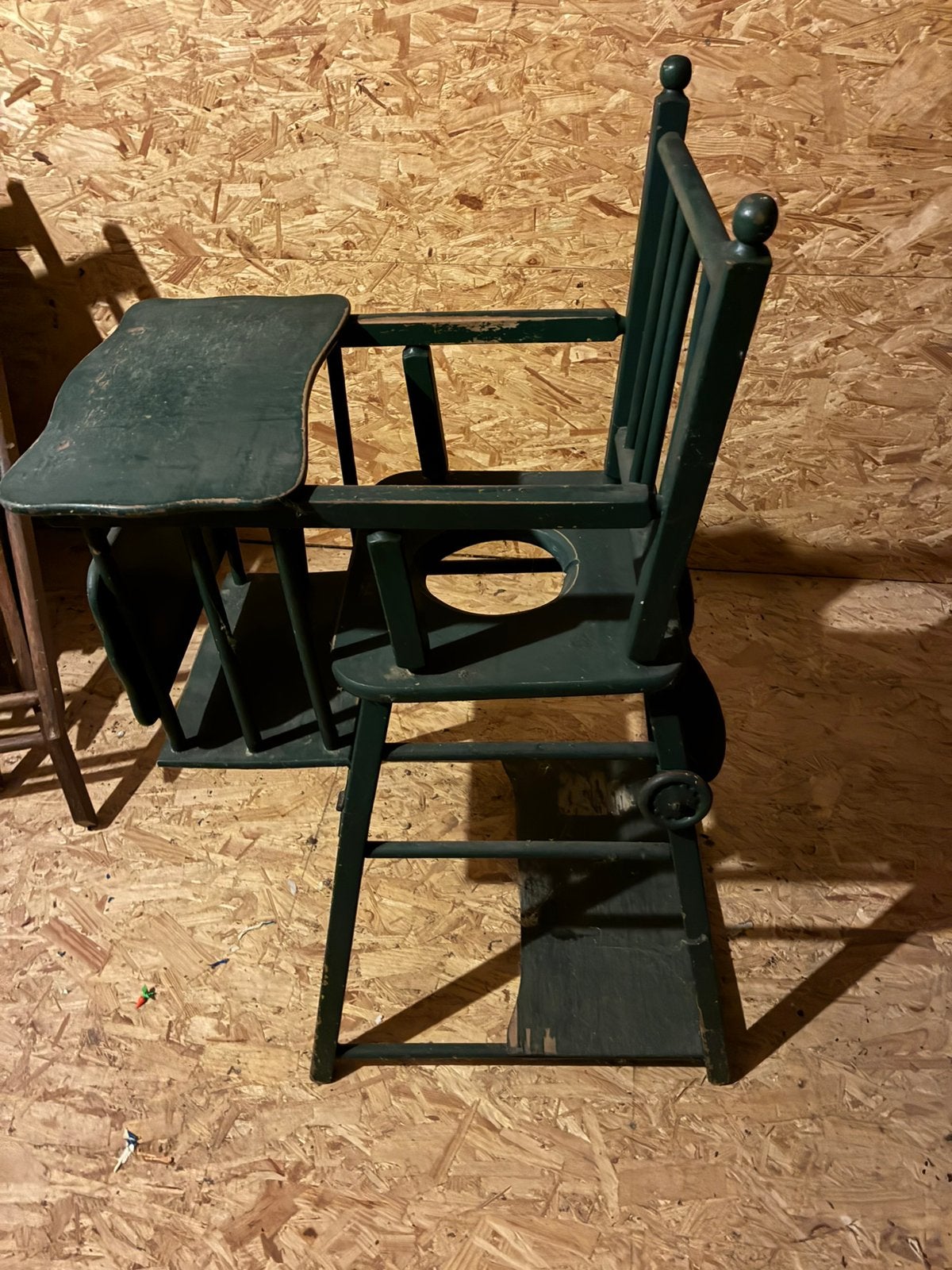 Oude kinderstoel (70j oud), Antiek en Kunst, Ophalen