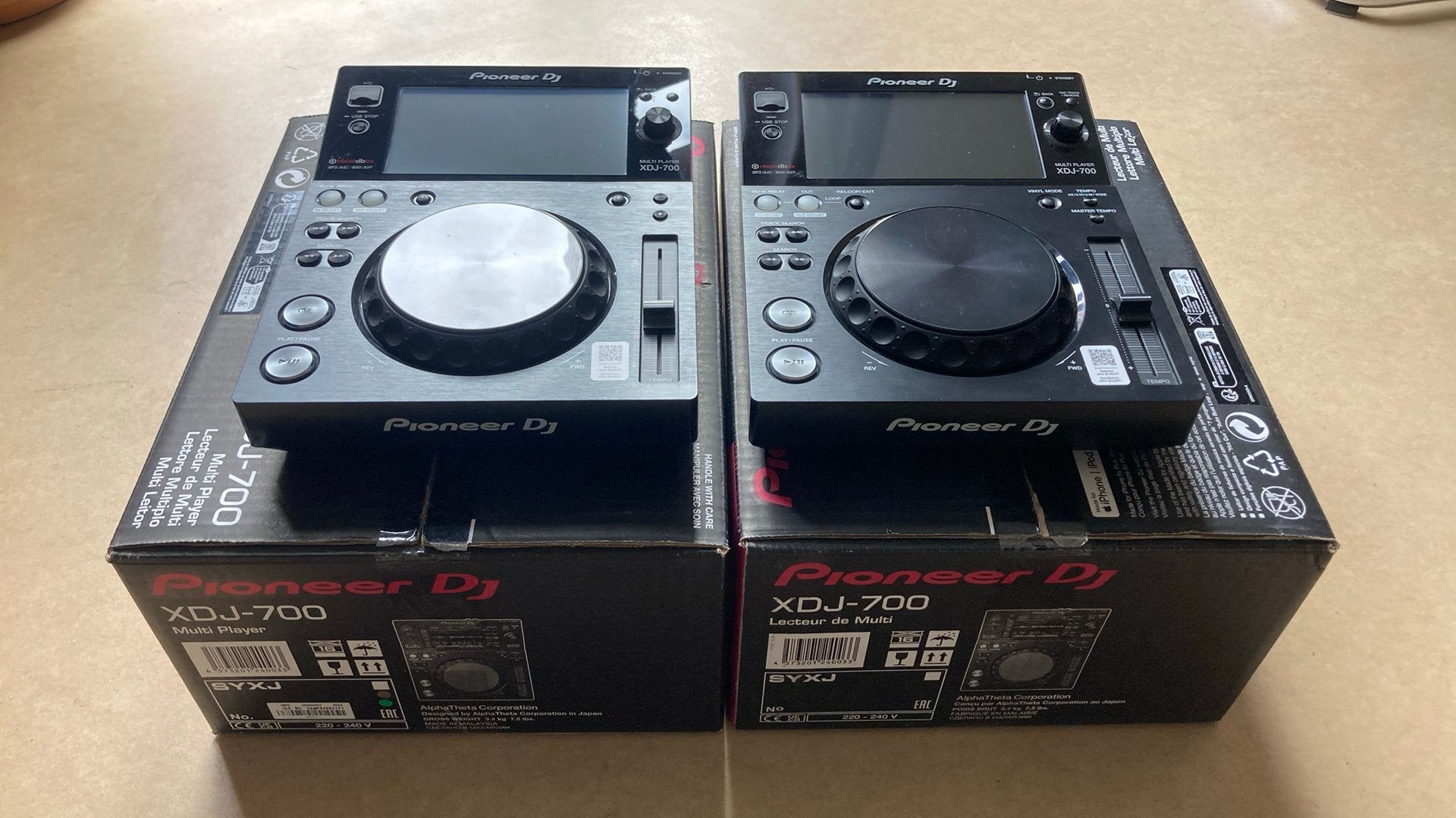 Pioneer XDJ-700 x2, Enlèvement, Comme neuf, DJ-Set, Pioneer