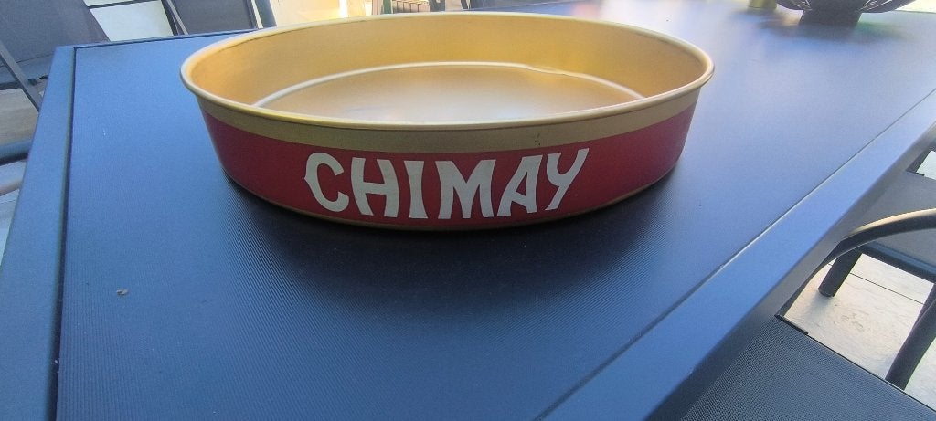 Ancien plateau CHIMAY PERES TRAPPISTES, Collections, Enlèvement ou Envoi, Utilisé