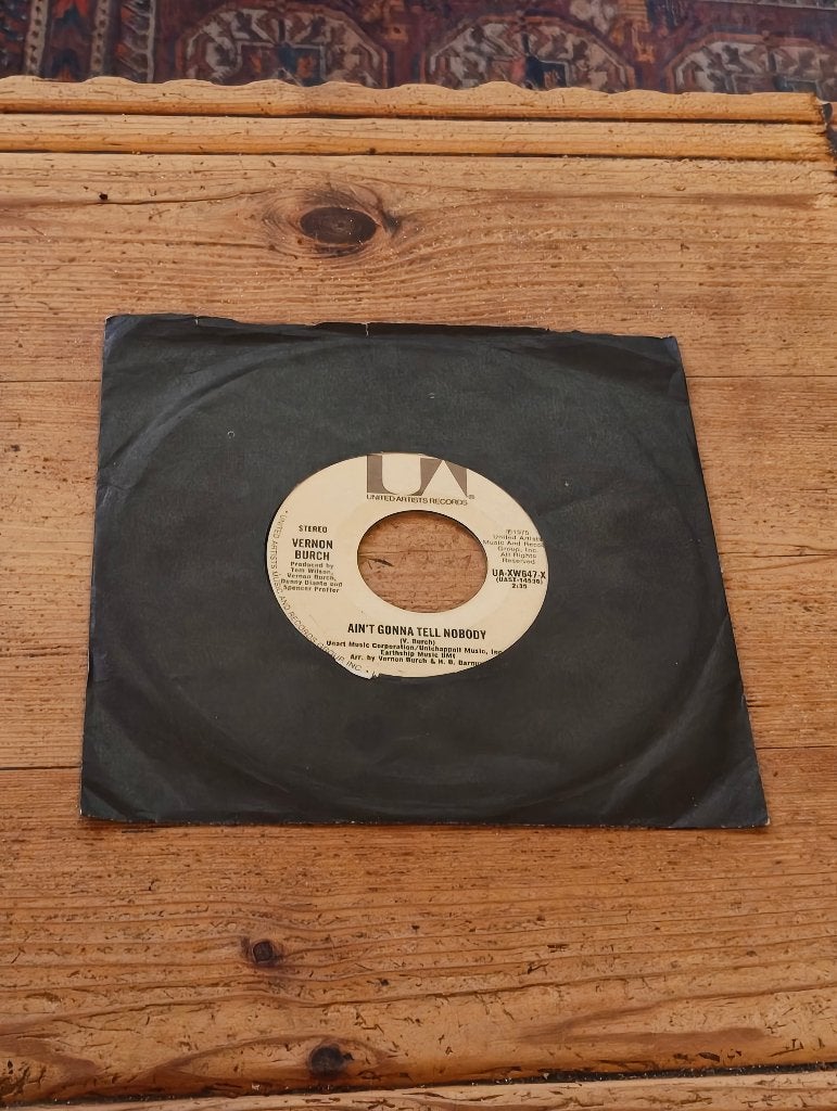 Single van Vernon Burch, CD & DVD, Enlèvement ou Envoi, 7 inch, Utilisé, Musique de films et Bande son