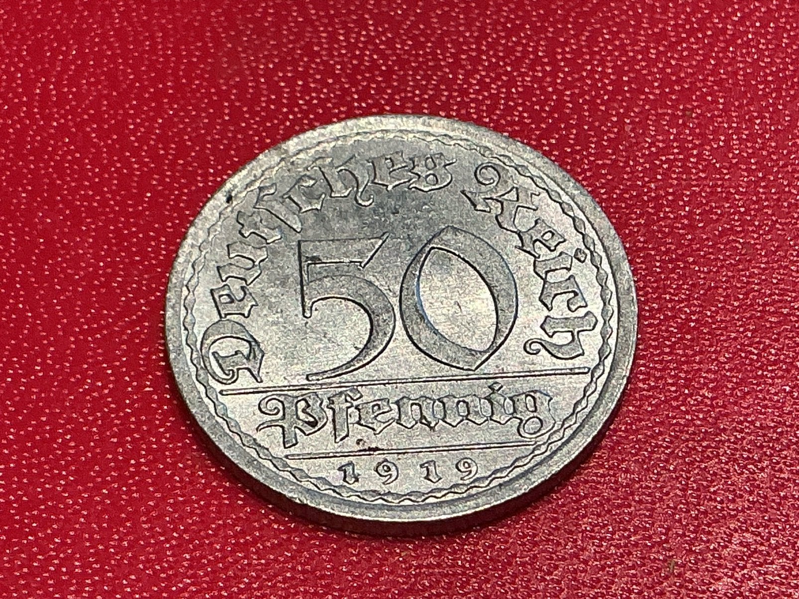 Allemagne 50 Pfennig 1919 A, Enlèvement ou Envoi, Allemagne