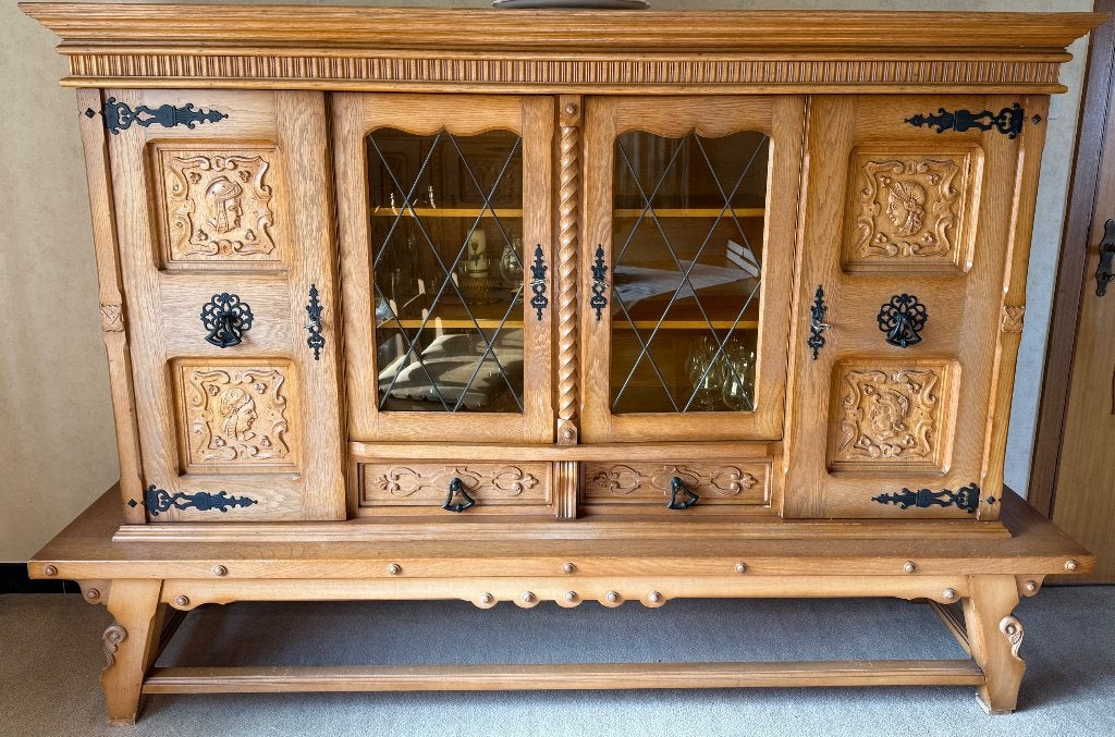 Eetkamer jaren 60, Enlèvement, Utilisé, Jaren 60 vintage, 4 à 6 chaises