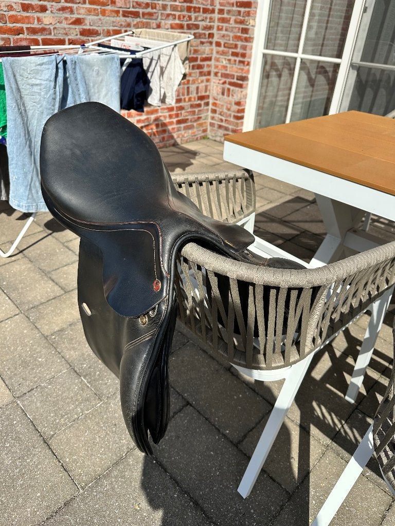 Springzadel prestige golden Star 18 inch, Dieren en Toebehoren, Ophalen of Verzenden, XL (18 inch of meer), Prestige, Springen