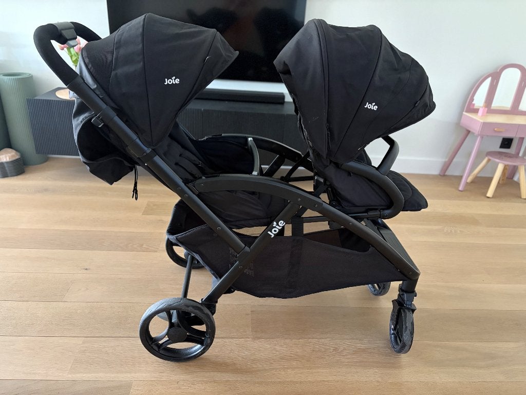Joie evalite duo dubbele kinderwagen, Kinderen en Baby's, Ophalen, Gebruikt, Verstelbare rugleuning