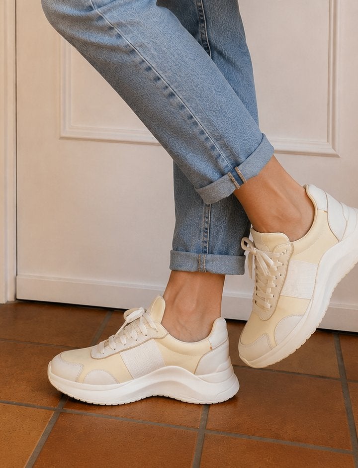 Sneakers Calvin Klein stylées — taille 36, Enlèvement ou Envoi, Autres couleurs, Sneakers et Baskets, Comme neuf
