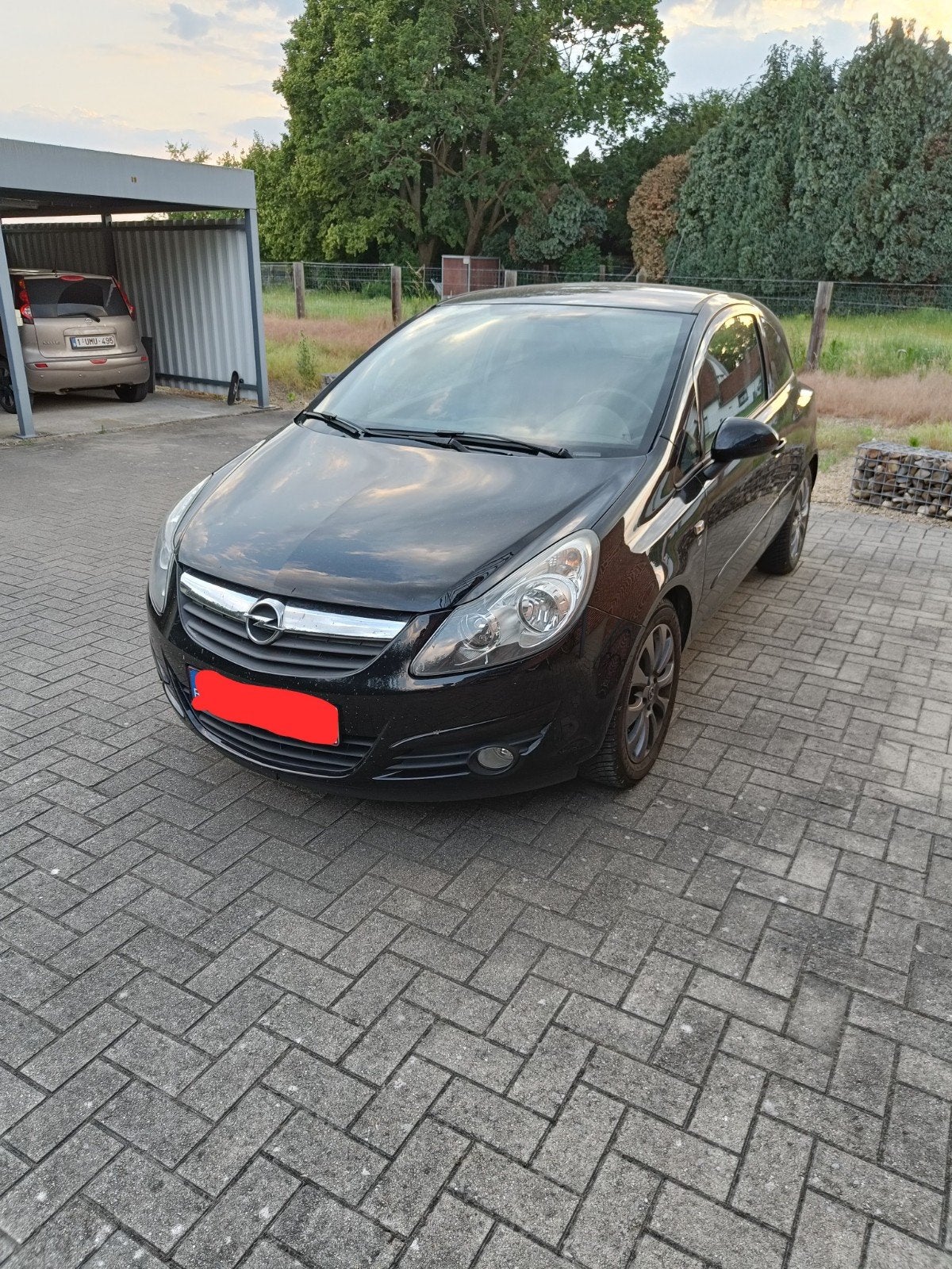 Opel Corsa D 2011 175000km, Auto's, Voorwielaandrijving, Euro 5, Stof, Zwart