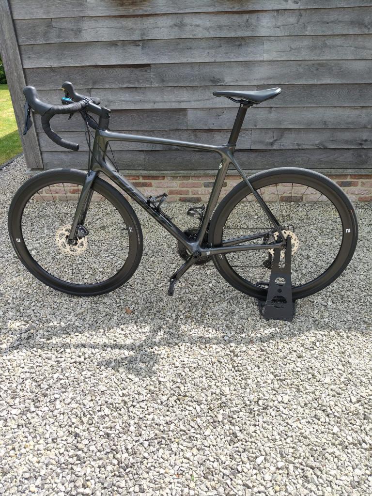 Giant TCR Advanced Disc 1+ Ultegra Black Chrome L, 10 à 15 vitesses, Enlèvement, 53 à 57 cm, 28 pouces