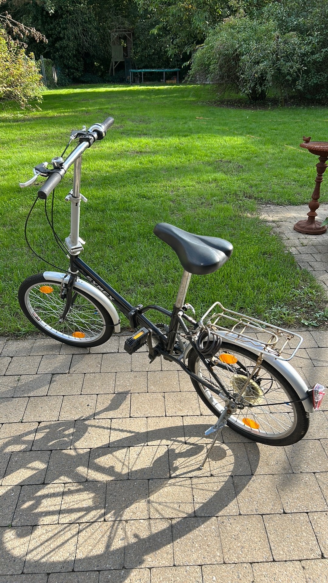 Vouwfiets, 20 inch of meer, Gebruikt, Velgrem, Versnellingen