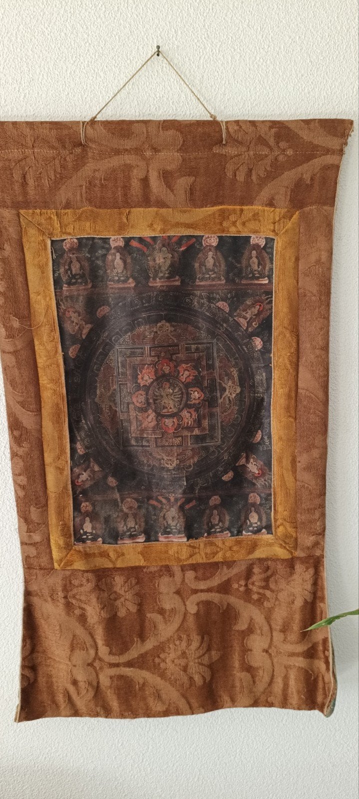 Tibetaanse Mandela thangka boeddhisme, Antiek en Kunst, Ophalen of Verzenden