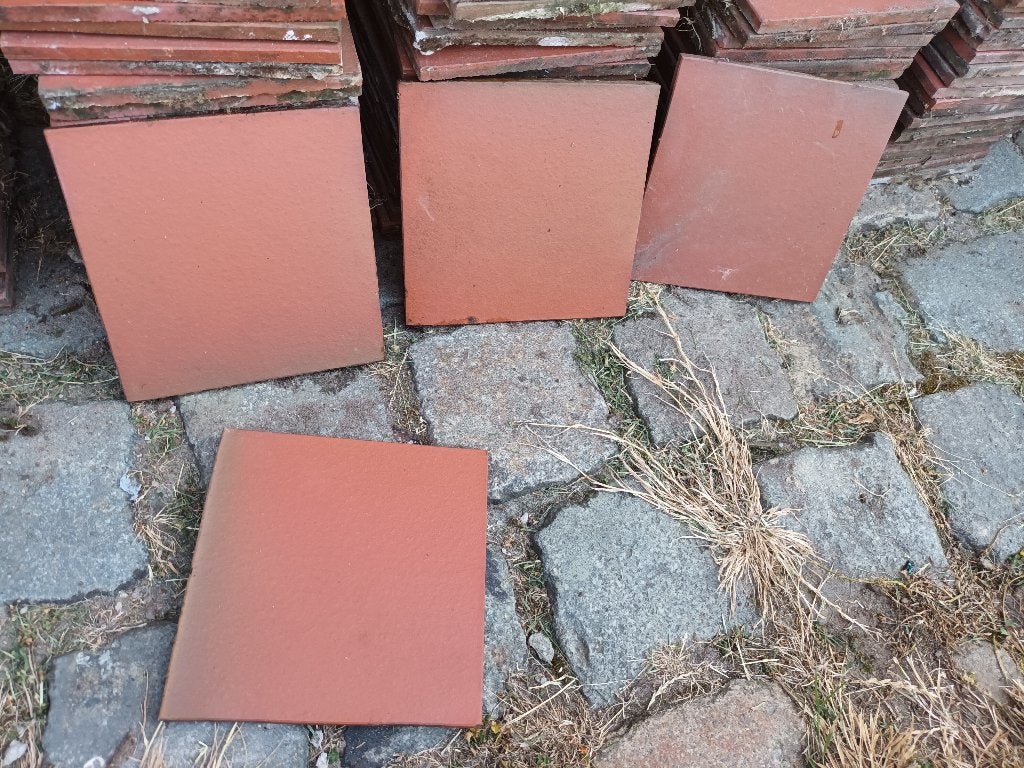 Terracotta tegels, Doe-het-zelf en Bouw, Ophalen, Overige materialen, Gebruikt, Minder dan 20 cm