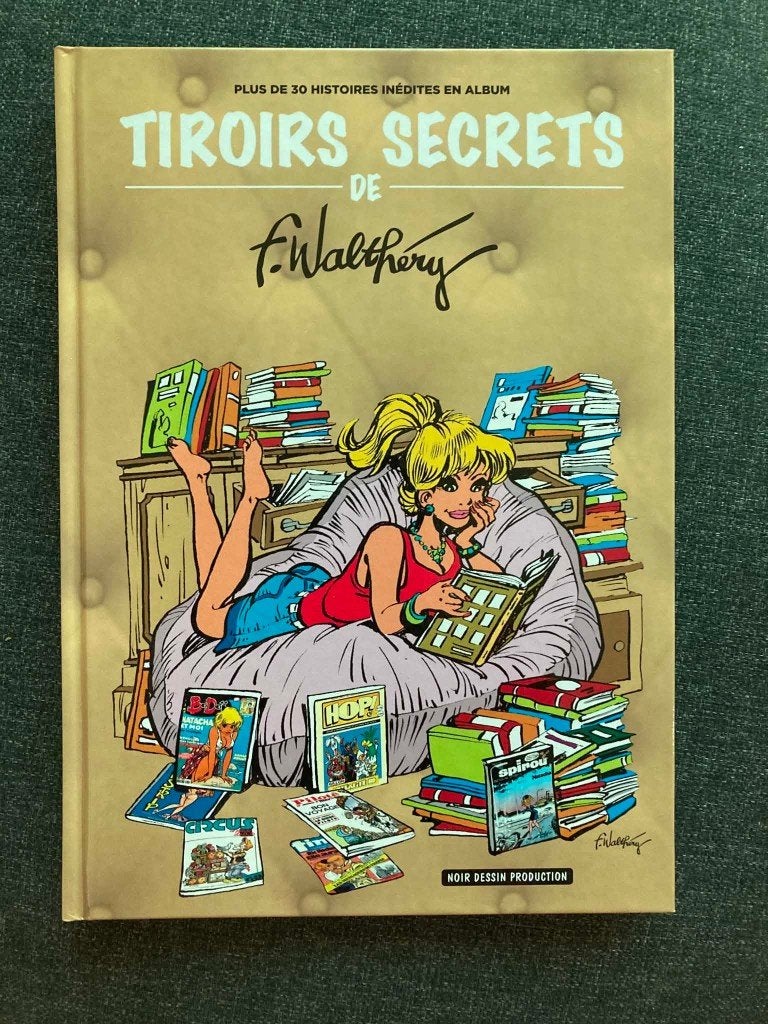 BD Tiroirs secrets de Walthéry - Noir Dessin EO, Walthery, Enlèvement ou Envoi, Une BD, Comme neuf