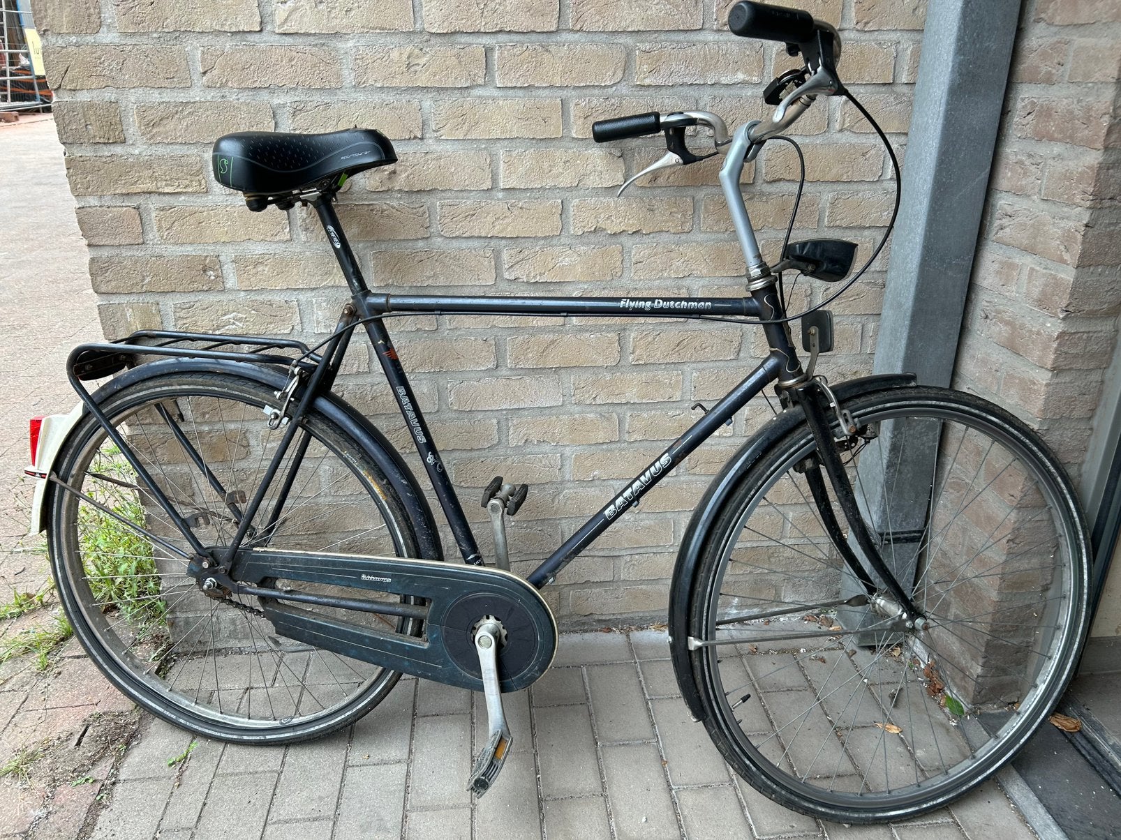Herenfiets, Fietsen en Brommers, Fietsen | Heren | Herenfietsen, Ophalen, Gebruikt, Velgrem, Versnellingen