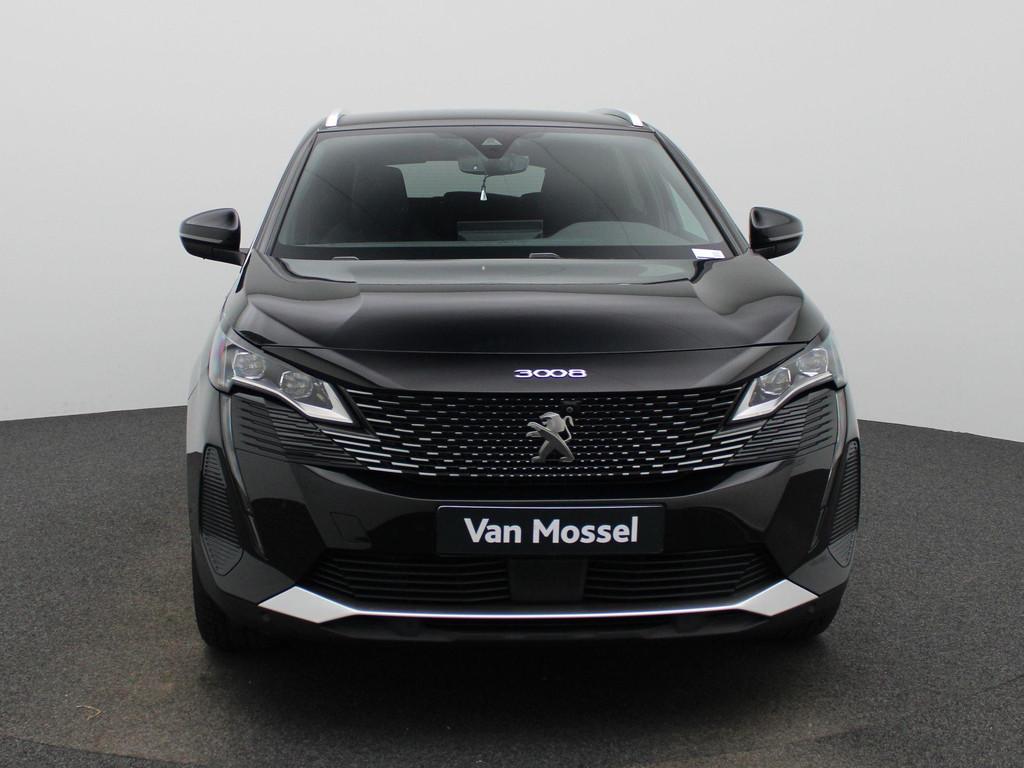 Peugeot 3008 1.2 PureTech 96kW S&S Auto GT, Auto's, Peugeot, Stof, Gebruikt, Elektrische ramen, Zwart