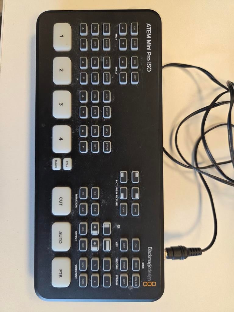 Blackmagic Atem Mini Pro Iso, Ophalen