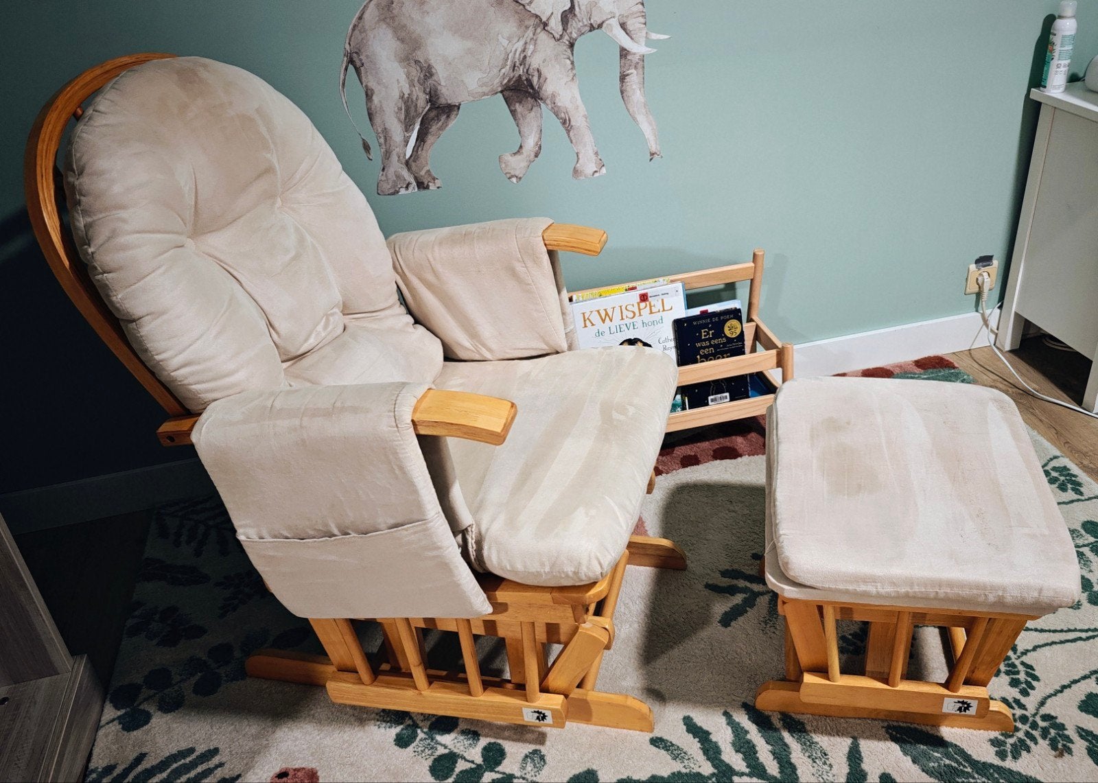 Childwood schommelstoel, Beige, Enlèvement