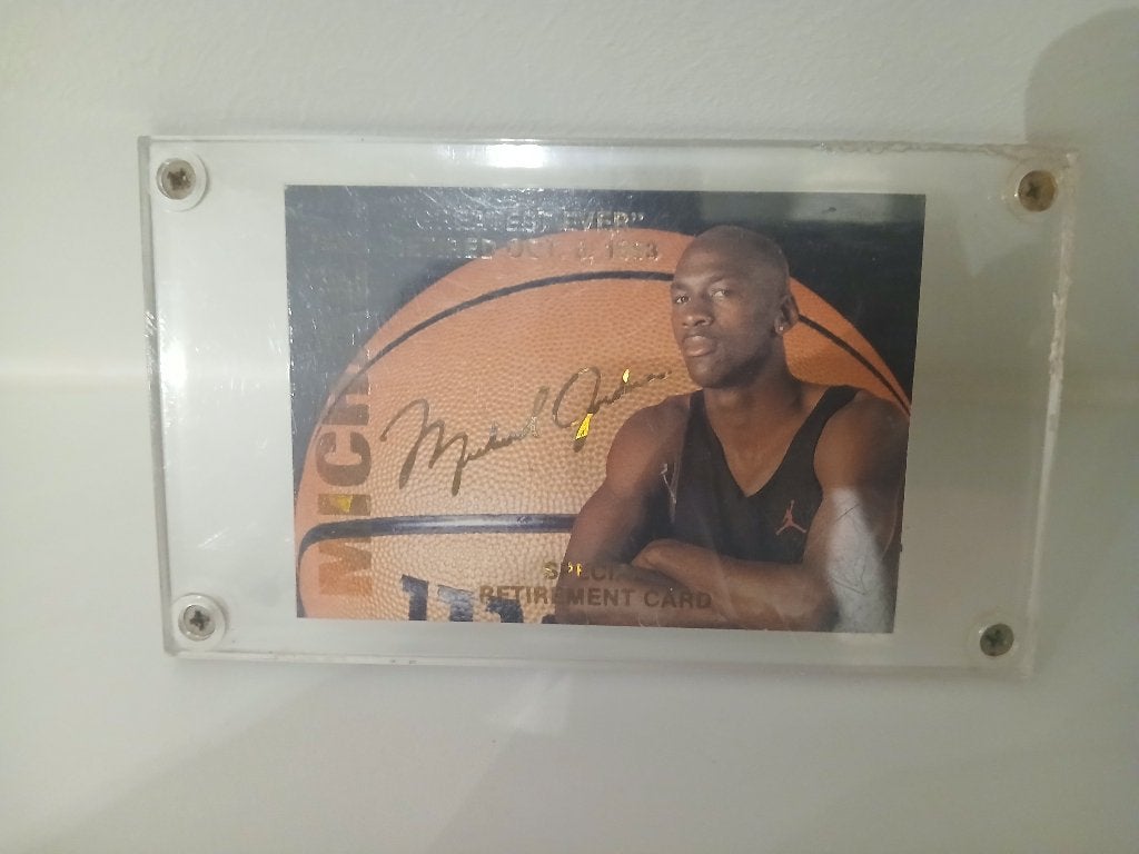 Michael jordan basketball card, Sport en Fitness, Ophalen of Verzenden