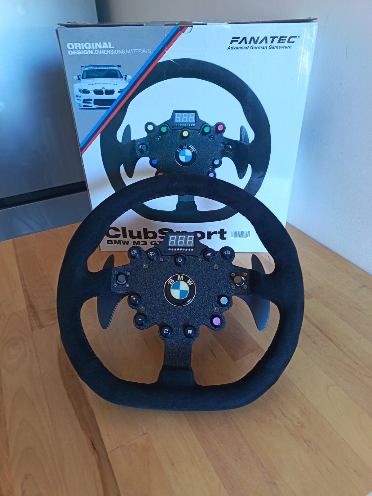 Roue Fanatec ClubSport BMW M3 GT2 Boîte d'origine, Enlèvement