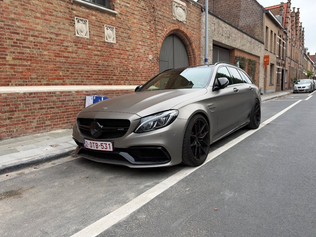 Mercedes c63s amg, Autos, Cuir et Alcantara, Achat, Euro 6, Noir