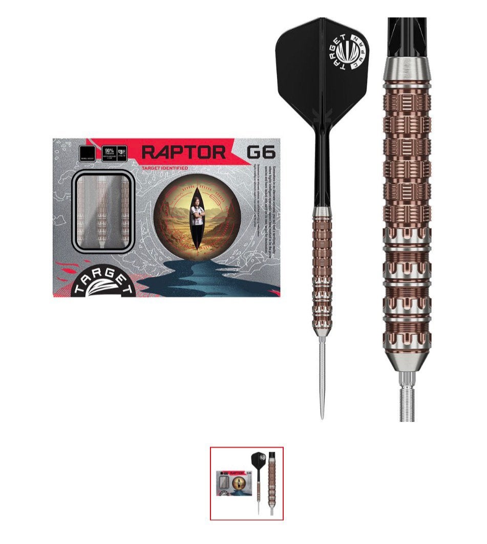 Raptor G6 24gr dartspijlen, Ophalen of Verzenden, Zo goed als nieuw