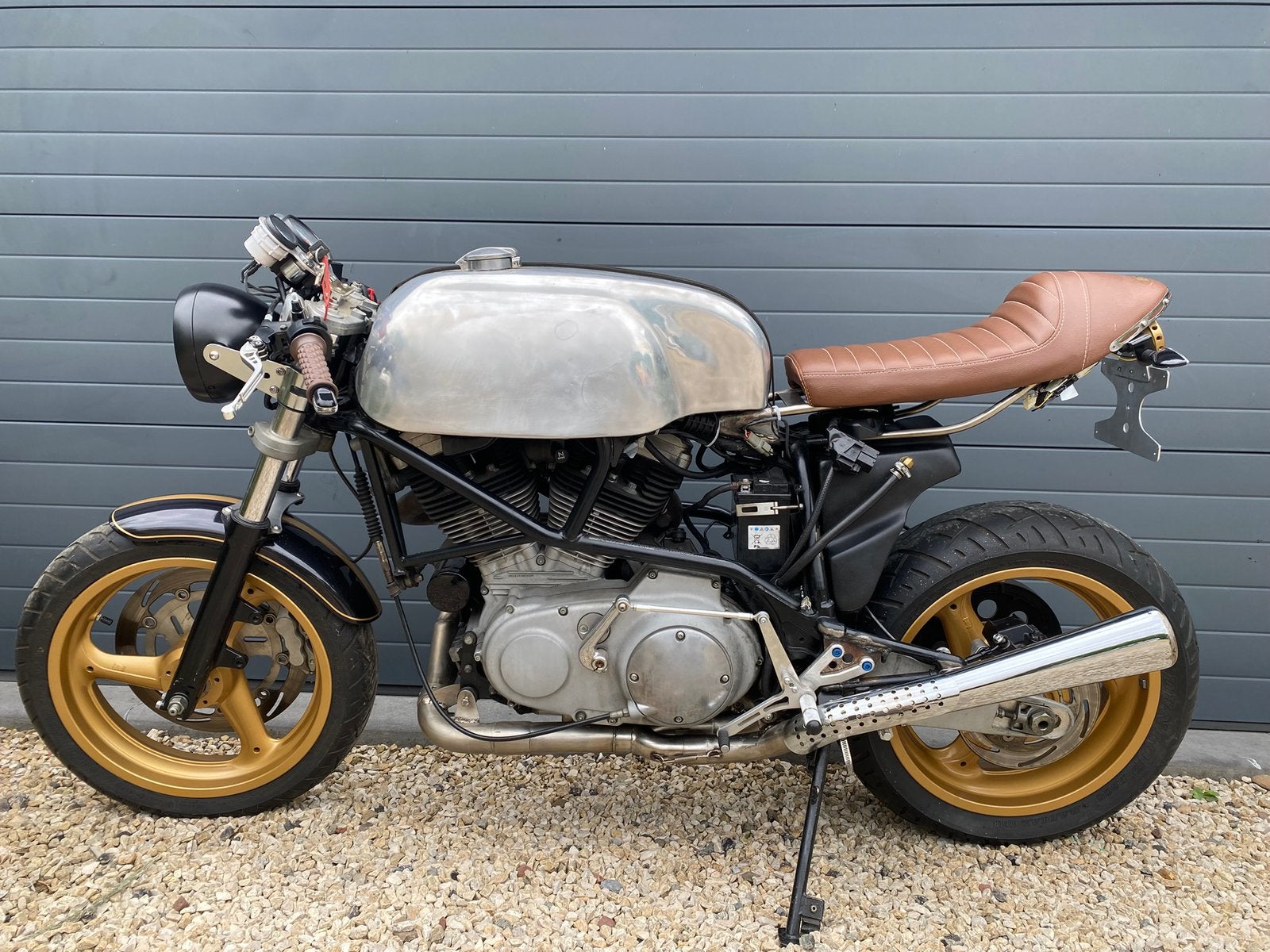 Buell M2 cyclone - cafe racer project, Motoren, 2 cilinders, Sportuitlaat, Occasion, Particulier