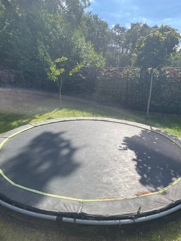 Trampoline, Ophalen, Gebruikt