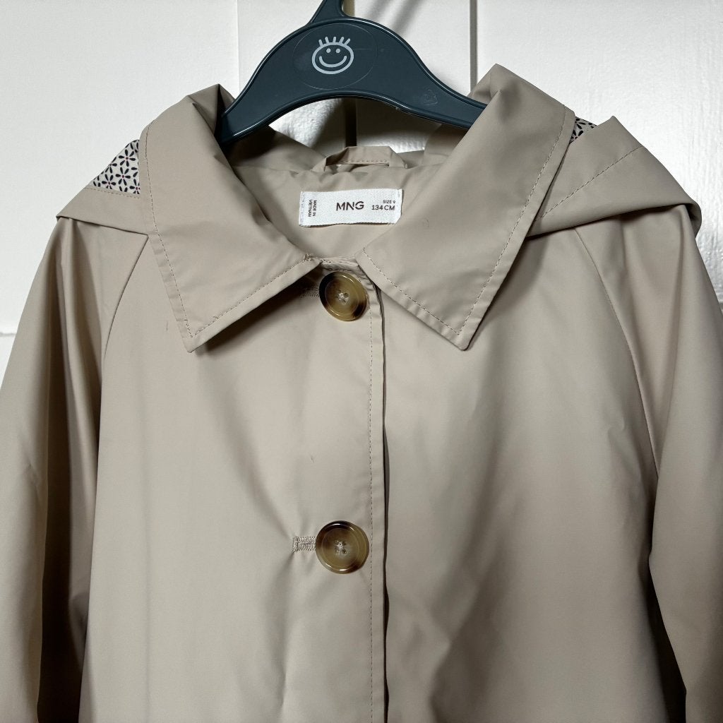 Regenjas met kap voor meisjes / maat 134, Enlèvement, Taille 134