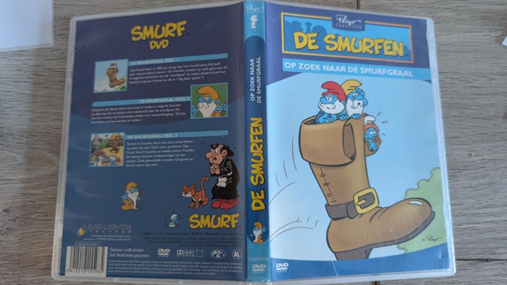 DVD De Smurfen – Op zoek naar de Smurfgraal, Ophalen of Verzenden