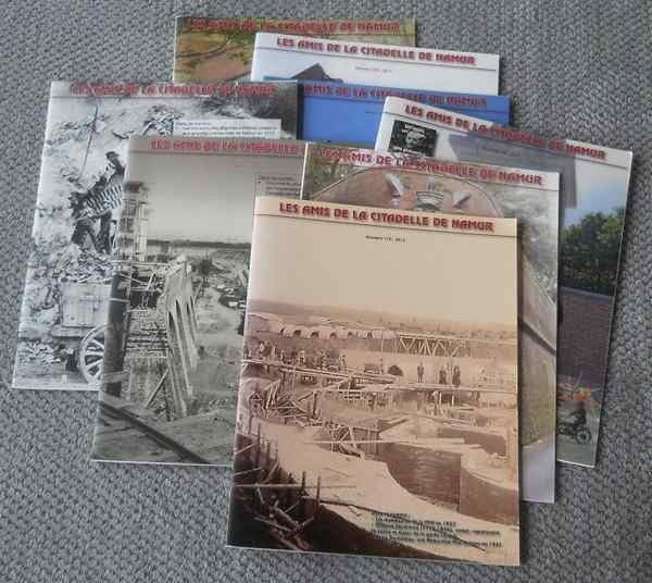 Lot de  " Les amis de la citadelle de Namur ", Livres, Enlèvement, Utilisé