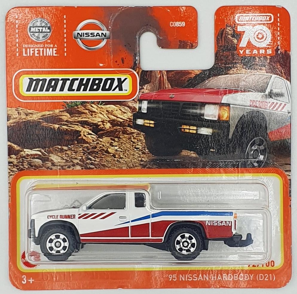 Matchbox - '95 Nissan Hardbody (D21) - HLD29 - 1:64, Neuf, 333 Continental Boulevard, El Segundo, CA 90245, United States, Service.mattel.com