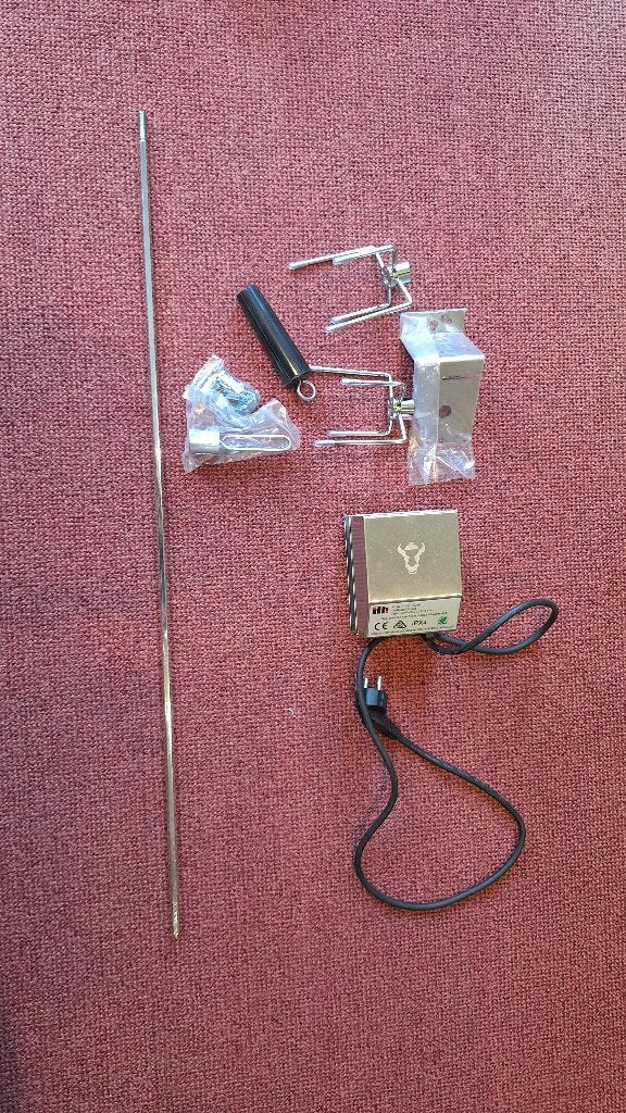barbecueset voor elektrische barbecuespui, Ophalen