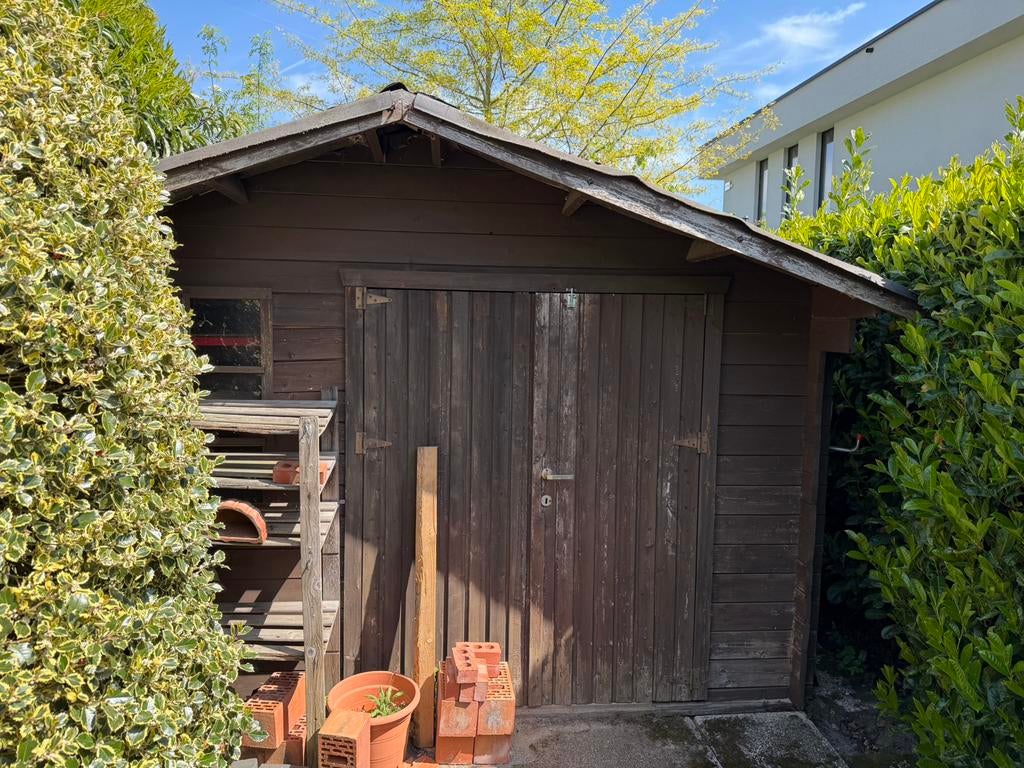 Tuinhuis -, Tuin en Terras, Ophalen, Zo goed als nieuw, Hout, Tuinhuis