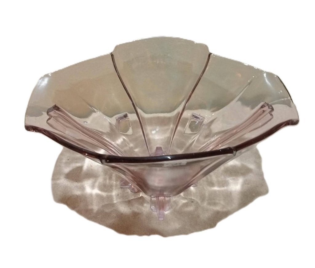 Coupe en verre, style Art Déco., Enlèvement ou Envoi
