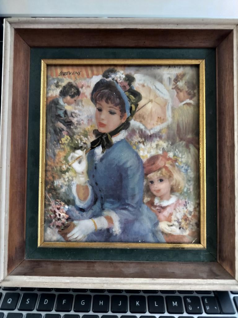 Tableau peinture, Ophalen