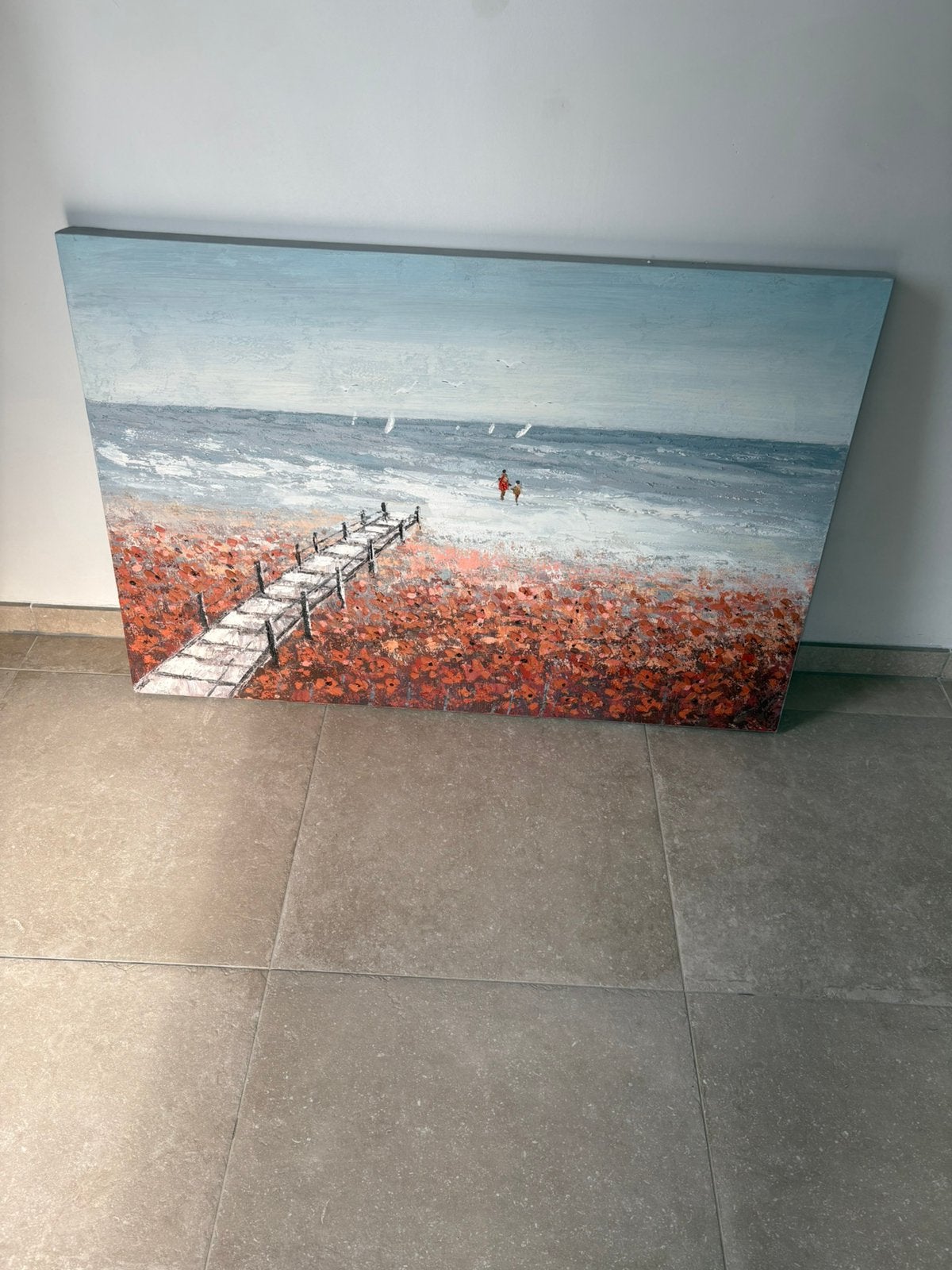 Decoratief canvas, Ophalen
