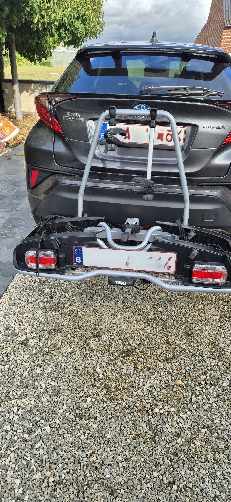 Porte-vélos Thule pour 2 vélos électriques + rampes, Autos : Divers, Support d'attelage, 2 vélos, Enlèvement, Utilisé