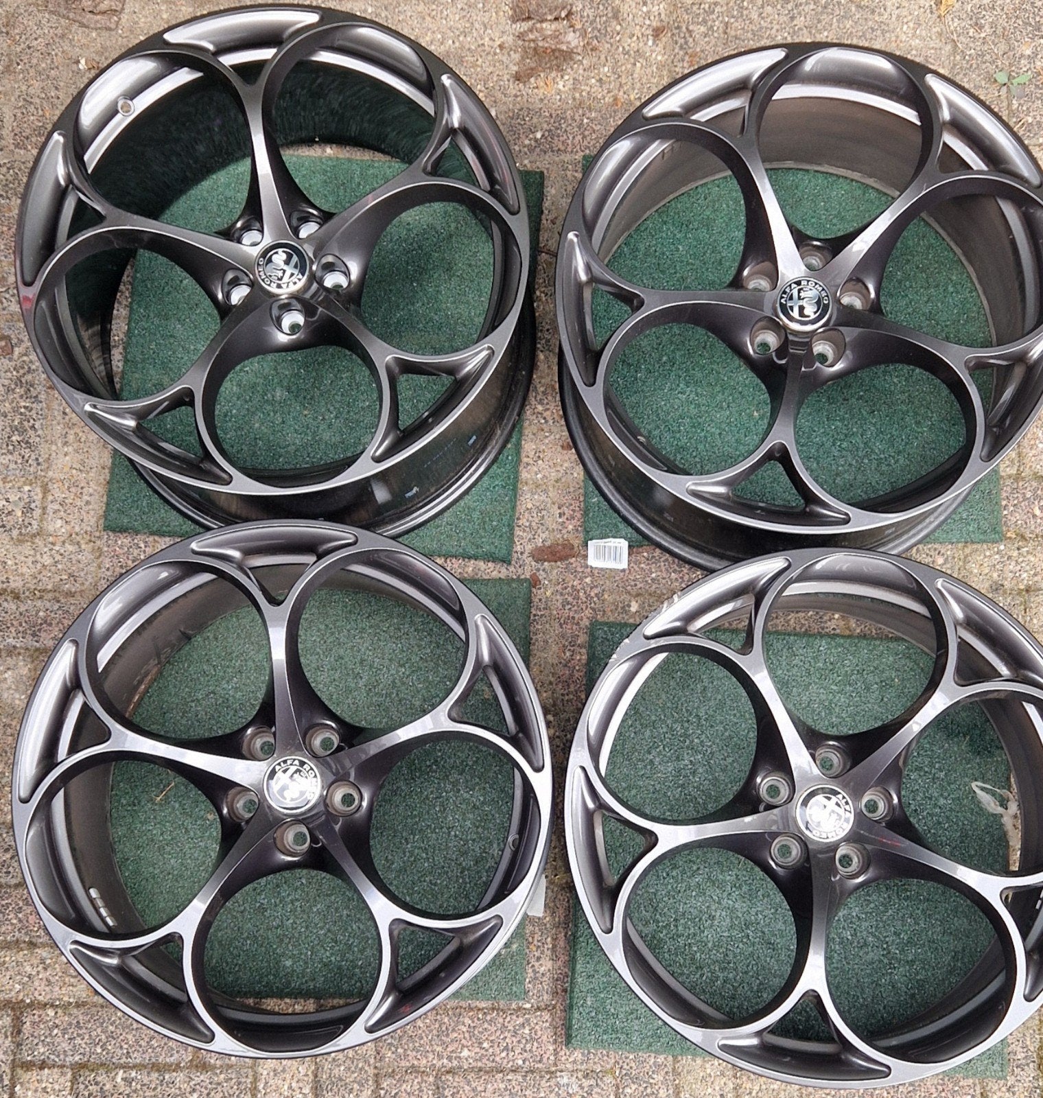 originele velgen alfa romeo stelvio quadrifoglio, Autos : Pièces & Accessoires, Pneus & Jantes, Enlèvement, Jante(s)