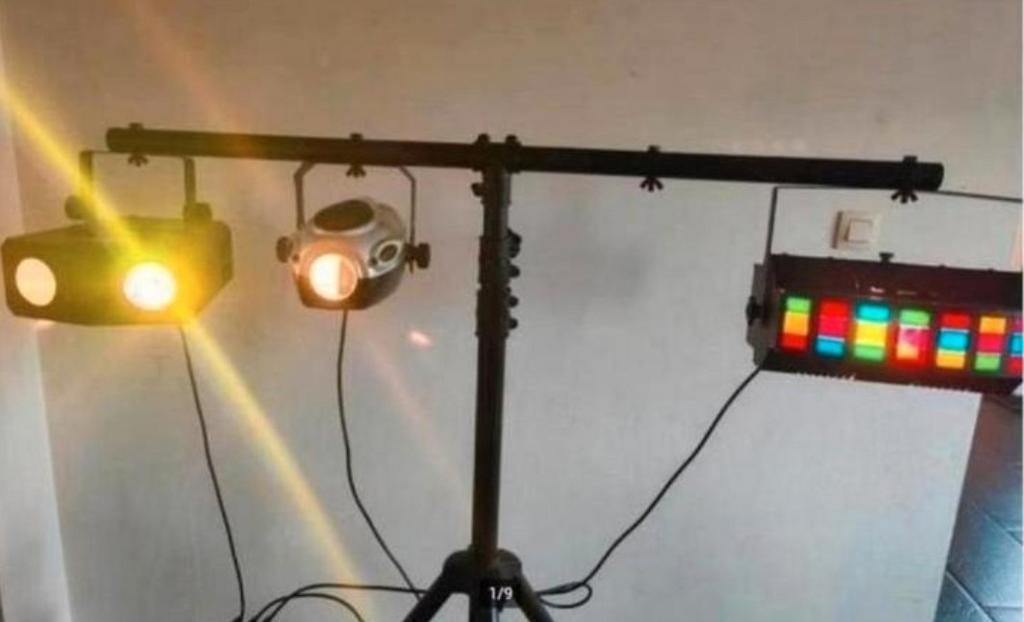Licht dj zet jb systems, Enlèvement, Lumières