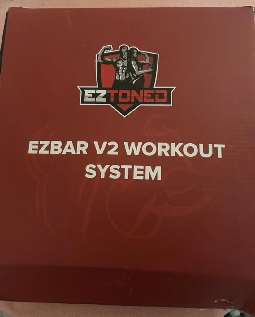 Ezbar V2 workout system EZTONED, Sports & Fitness, Équipement de fitness, Comme neuf, Enlèvement, Jambes, Chayenne brzyk