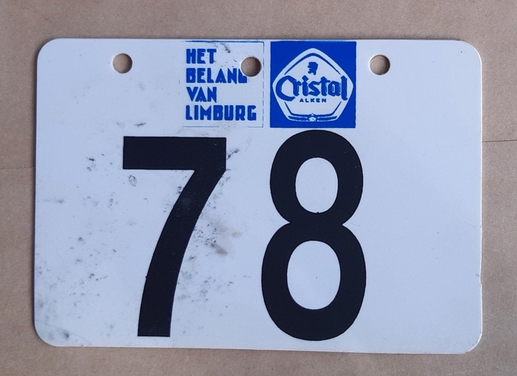 WIELRENNEN CYCLISME FIETS KADER NUMMER PLAATJE (30), Enlèvement ou Envoi