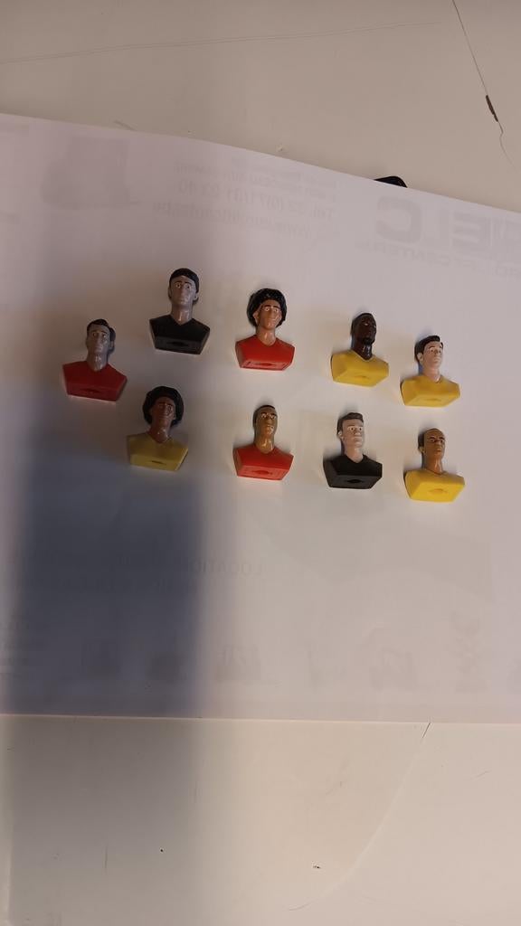 Lot 9 figurines  DIABLE ROUGE. BONNE ÉTAT., Collections