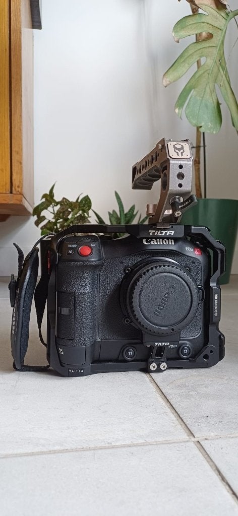 Canon c70 + ef-eos R 0.71x adapter, Ophalen, Gebruikt, Camera, Canon
