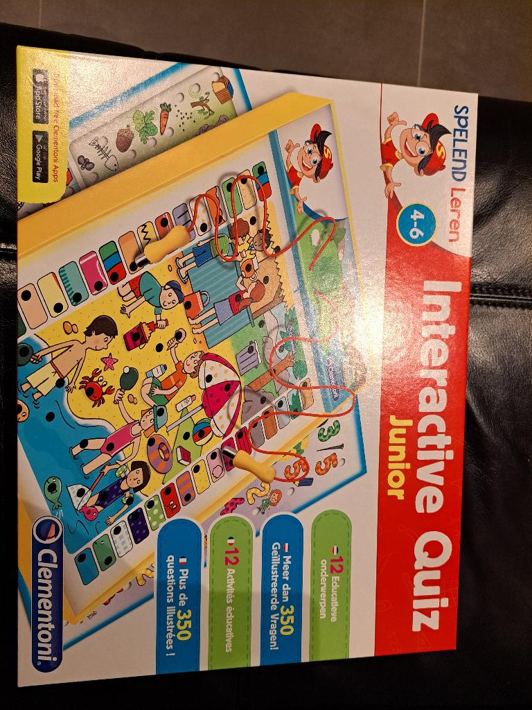 Interactieve junior Quiz, Kinderen en Baby's, Ophalen of Verzenden, Nieuw