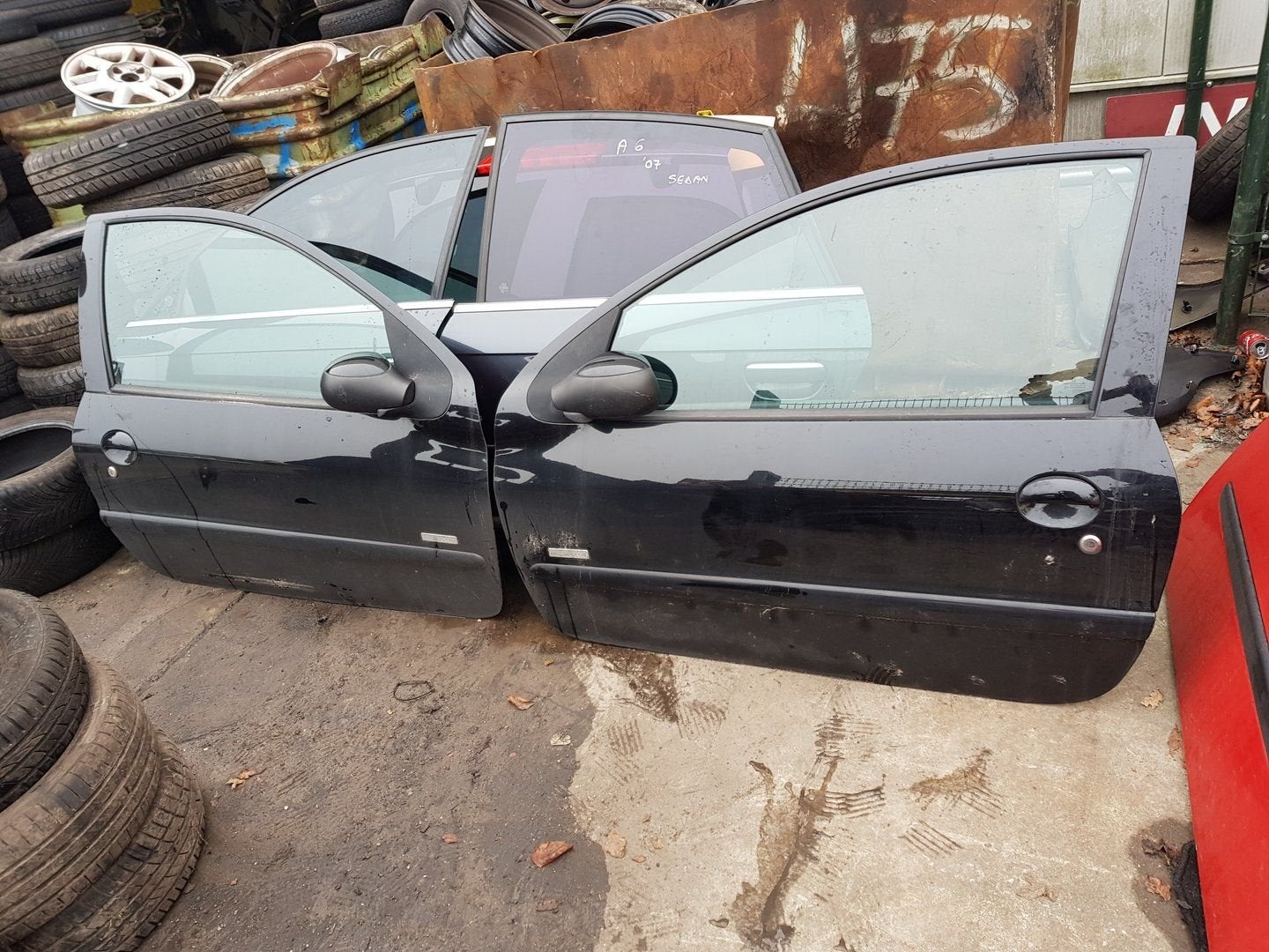 PEUGEOT 206 +   PORTIEREN LINKS  EN RECHTS, -, Utilisé, Porte, -